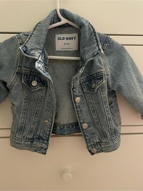 Old Navy Light Wash Kids' Denim Jacket in Blue